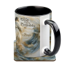 With God All Things Are Possible - Personalized Accent Mug TD118