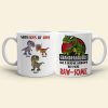 With Lots Of Love 03HUDT120623 Personalized Family Dad Mug