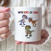 With Lots Of Love 03HUDT120623 Personalized Family Dad Mug