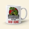 With Lots Of Love 03HUDT120623 Personalized Family Dad Mug