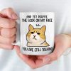 With My Expression Saying Enough - Friend Personalized Custom Mug - Christmas Gift, Birthday Gift For Best Friends, Family Members, Coworkers, Yourself