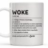 Woke Definition Mug With Active Awareness of Injustices - Personalized Custom Coffee Mug - FAM309_MG