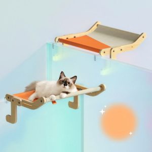Wooden Cat Window Perch