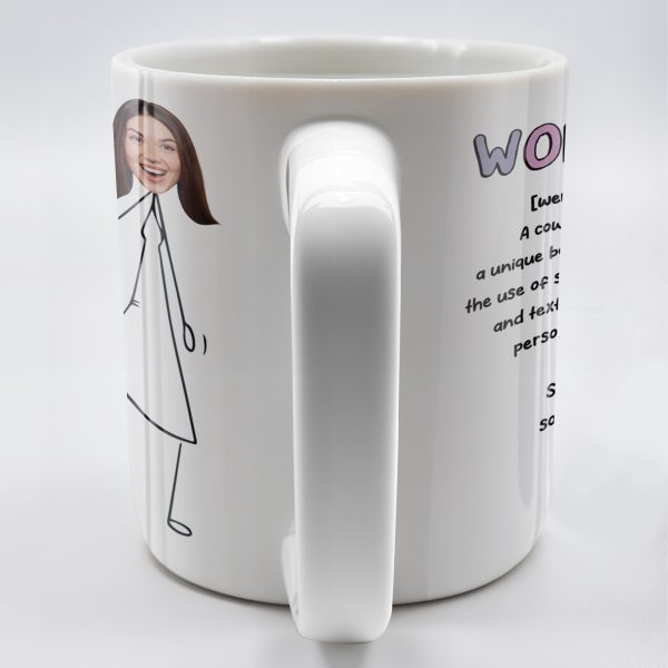 Work Bestie Unique Bond With Coworker - Personalized Custom Coffee Mug - COL108_MG