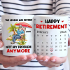 Work Ends, Life Begins - Coworker Personalized Custom Mug - Appreciation, Retirement Gift For Coworkers, Work Friends, Colleagues