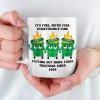 Work Friends Make My Heart Happy - Coworker Personalized Custom Mug - Gift For Coworkers, Work Friends, Colleagues