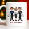 Work Made Us Colleagues But Our Conversations Made Us Friends - Personalized Custom Coffee Mug - COL122_MG