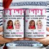 Work Made Us Coworkers, Cartoon Portraits And Wine Glass - Personalized Custom Coffee Mug - COL109_MG