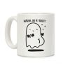 Working On My Boooty Ghost Coffee Mug