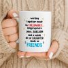 Working Together Made Us Friends Colleague Gift - Personalized Custom Coffee Mug - COL121_MG