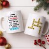 Working Together Made Us Friends Colleague Gift - Personalized Custom Coffee Mug - COL121_MG