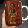 World's Best Looking Firefighter Gear and Helmet - Personalized Custom Coffee Mug - FIF045_MG