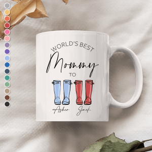 World's Best Mommy Mother's Day Mug Personalized Gift DA199 890308