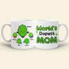 World's Dopest Mom, Personalized Mug, Gift For Mom, Mother's Day Gift, Mom's Little Buds