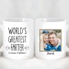 World's Greatest Farter I Mean Father Custom Father's Day Photo Mug H367