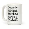 World's Happiest Camper Coffee Mug