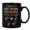 World's Most Awesome Grandpa - Personalized Mug - Ver 2