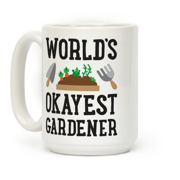 World's Okayest Gardener Coffee Mug