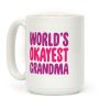 World's Okayest Grandma Coffee Mug