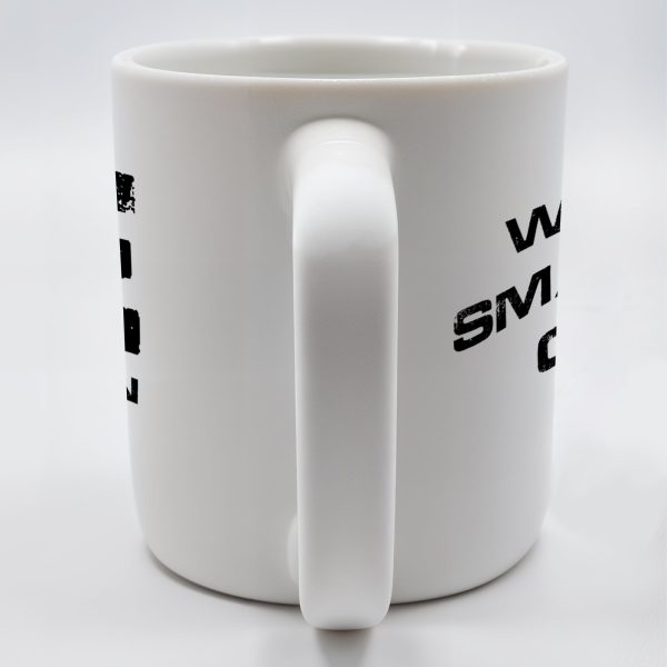 World's Smallest Smiley Face Humor Mug - Personalized Custom Coffee Mug - BST125_MG