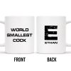 World's Smallest Smiley Face Humor Mug - Personalized Custom Coffee Mug - BST125_MG