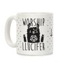 Worship Llucifer Llama Coffee Mug