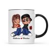 Y2K Couple Personalized Mug, Gift For Him, For Her