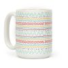 Yarn Pattern Coffee Mug