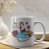 Year Of Books, Personalized Book Mug, Book Lover Gift, Custom Coffee Mug, 07HUPO301123PA
