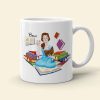 Year Of Books, Personalized Book Mug, Book Lover Gift, Custom Coffee Mug, 07HUPO301123PA