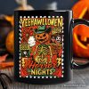 Yee Haw Halloween Retro Pumpkin Skeleton Personalized Mug, Spooky Country Western Gift with Custom Name