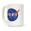 Yeet Nasa Logo Parody Coffee Mug