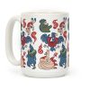 Yokai Guys Pattern Coffee Mug