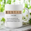 You Always Make Me Smile - Upload Image, Gift For Besties - Personalized Mug