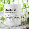 You Always Pick Me Up When I'm Down - Upload Image, Gift For Besties - Personalized Mug