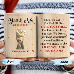 You And Me, We Got This, Couple In Love Design - Personalized Custom Coffee Mug - CPL165_MG