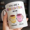 You Are A Quali-Tea Mom Tea Cups Design - Personalized Custom Coffee Mug - MOM152_MG