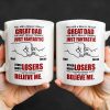 You Are A Really, Really Great Dad, Fist Bump - Personalized Custom Coffee Mug - DAD068_MG