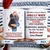 You Are A Really, Really Great Wife, Believe Me, Couple Hugging - Personalized Custom Coffee Mug - WIF034_MG