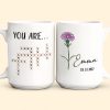 You Are Appreciated Scrabble Affirmation - Personalized Mug