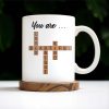 You Are Loved Beautiful Kind Unique With Flowers Design - Personalized Custom Coffee Mug - GDT213_MG