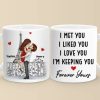 You Are My Always And Forever - Couple Personalized Custom Mug - Gift For Husband Wife, Anniversary