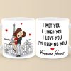 You Are My Always And Forever - Couple Personalized Custom Mug - Gift For Husband Wife, Anniversary