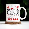 You Are My Boo Ghosts And Hearts Mug Design - Personalized Custom Coffee Mug - CPL250_MG