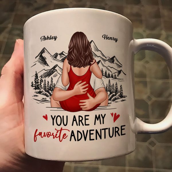 You Are My Favorite Adventure Couple Personalized Mug