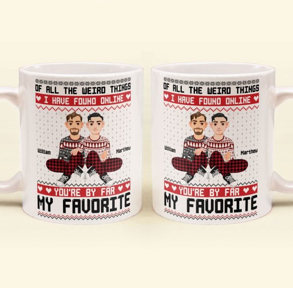 You Are My Favorite By Far Christmas Gift For Couples - Personalized Mug