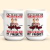 You Are My Favorite By Far Christmas Gift For Couples - Personalized Mug