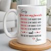 You Are My Favorite Heart Typography Everything - Personalized Custom Coffee Mug - CPL1382_MG