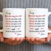 You Are My Favorite Heart Typography Everything - Personalized Custom Coffee Mug - CPL1382_MG