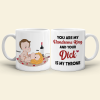 You Are My Handsome King Personalized Mug, Couple Gift